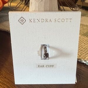 NWT Kendra Scott Shiny Silver Ear Cuff